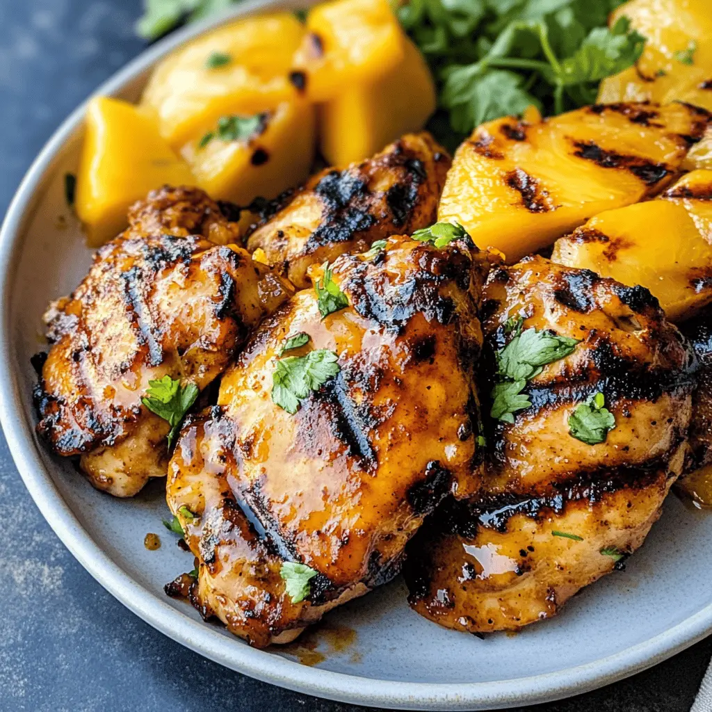 Looking for a fresh twist on your dinner routine? This Grilled Mango Chicken is bursting with sweet and tangy flavors that everyone will love! Marinated in a zesty mango sauce, this dish is perfect for summer barbecues or cozy weeknight meals. Don't forget to save this recipe for your next cookout! 🍗🥭✨