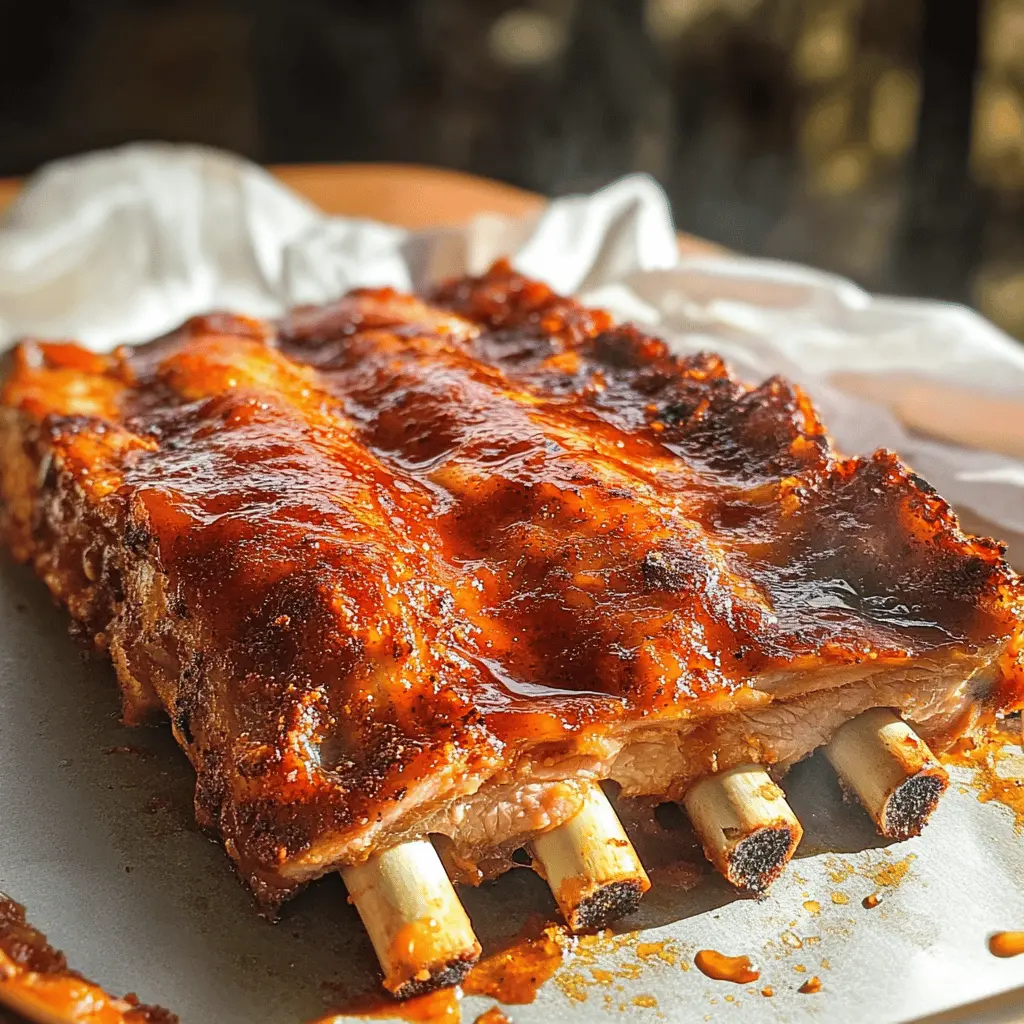 These oven-baked ribs are fall-off-the-bone tender, packed with savory flavors, and perfectly coated in a sweet and tangy BBQ sauce. Ideal for family dinners or weekend gatherings, this easy recipe is bound to impress! Save it now and treat your loved ones to a delicious meat feast they won't forget!