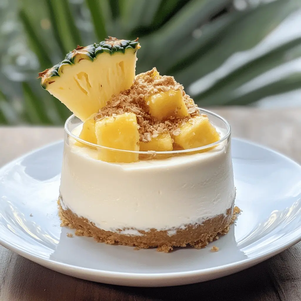 Ready for a tropical treat? This Pina Colada Cheesecake Mousse combines creamy cheesecake flavor with the delightful taste of pineapple and coconut. Perfect for parties, picnics, or just a sweet escape at home! Save this easy dessert recipe for your next gathering and let everyone indulge in its deliciousness! 🍍🥥✨