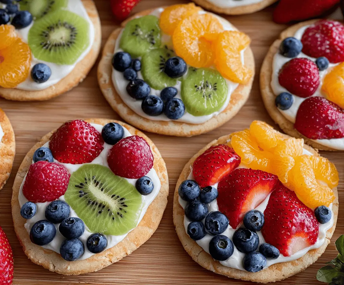 Easy and Fresh Easter Fruit Pizza Recipe