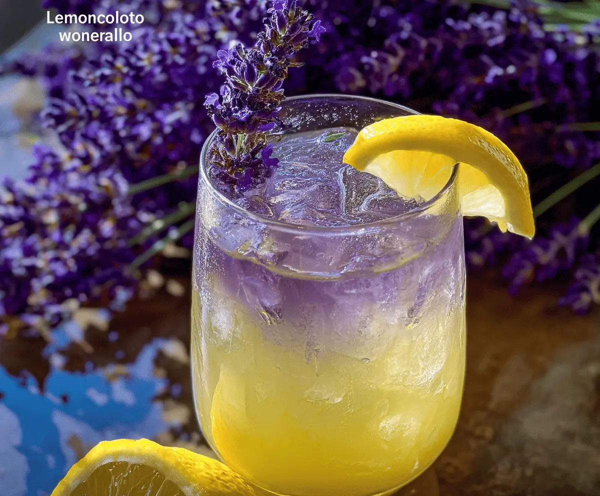 Easy Limoncello Lavender Cocktail Recipe