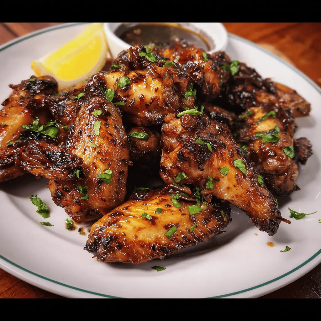 Easy Balsamic Glazed Chicken Wings Recipe