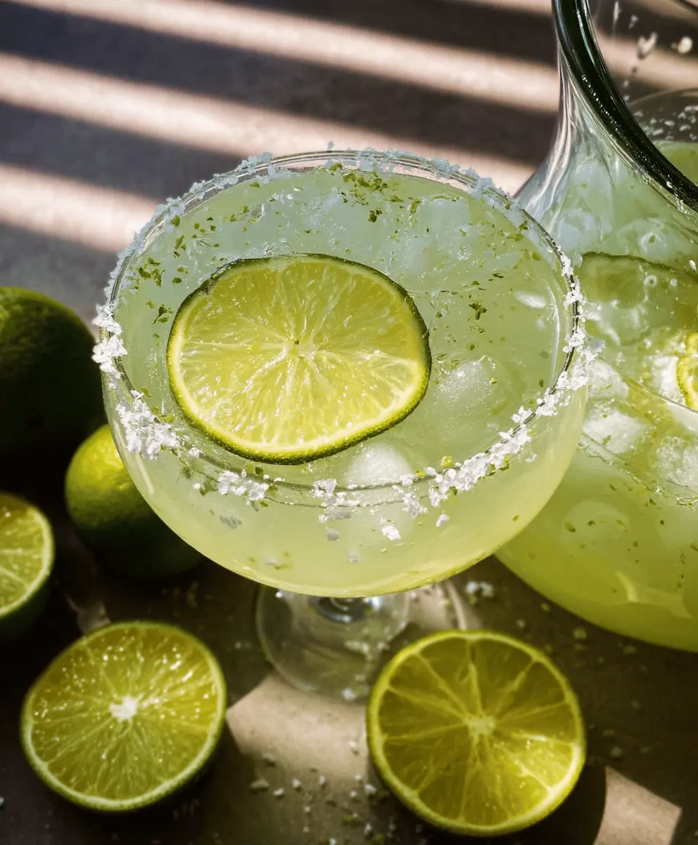 Easy Pitcher of Classic Margaritas Recipe