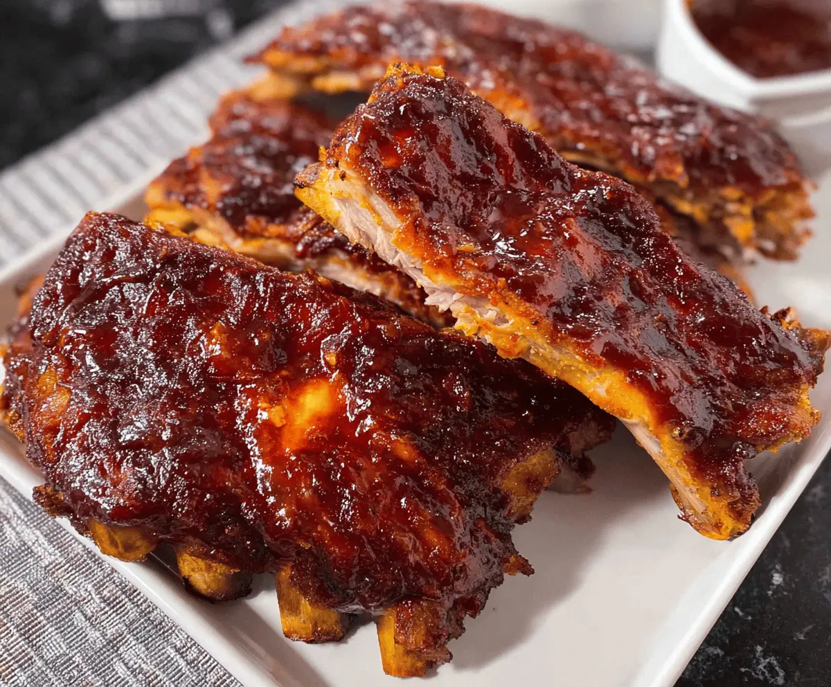 Easy Slow Cooker Baby Back Ribs Recipe