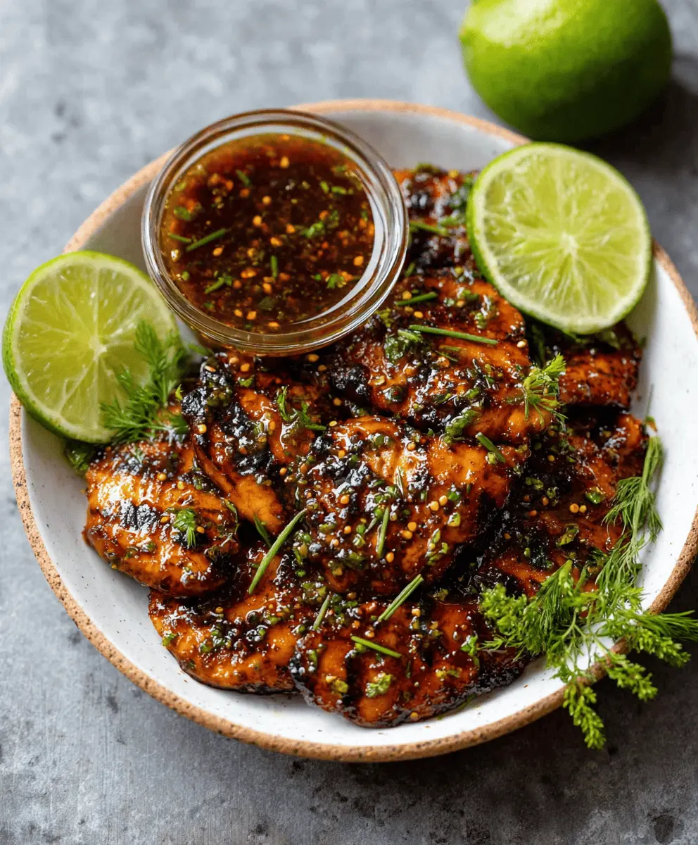 Quick and Zesty Chili Lime Marinade Recipe