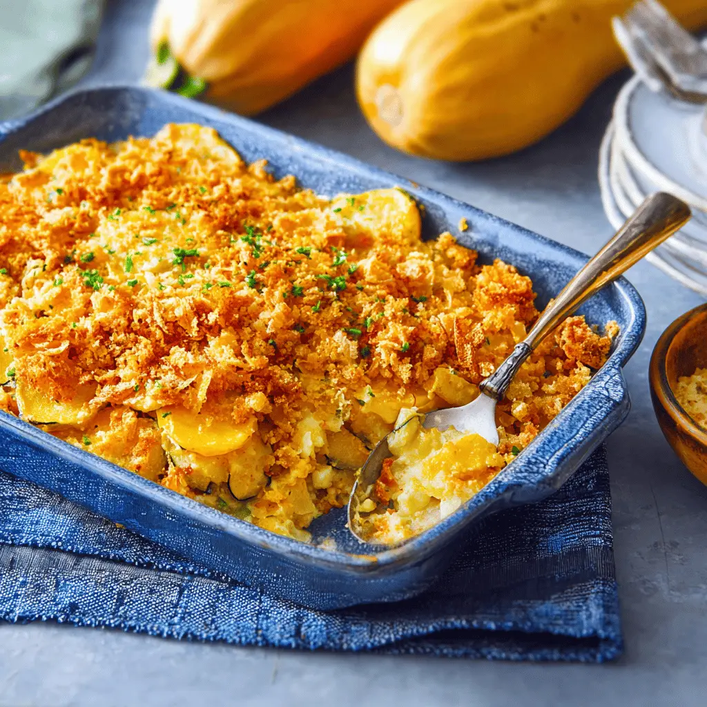Easy Southern Squash Casserole Recipe