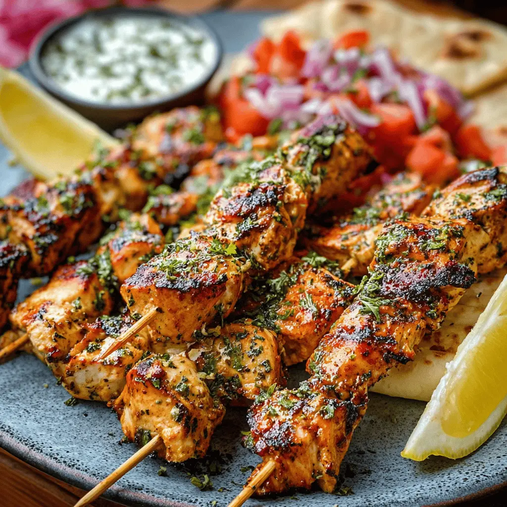 Easy Authentic Greek Chicken Souvlaki Recipe