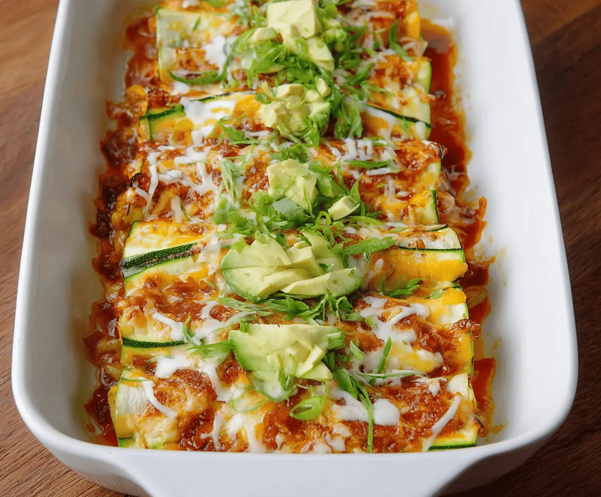Easy Zucchini Enchiladas That Taste Amazing