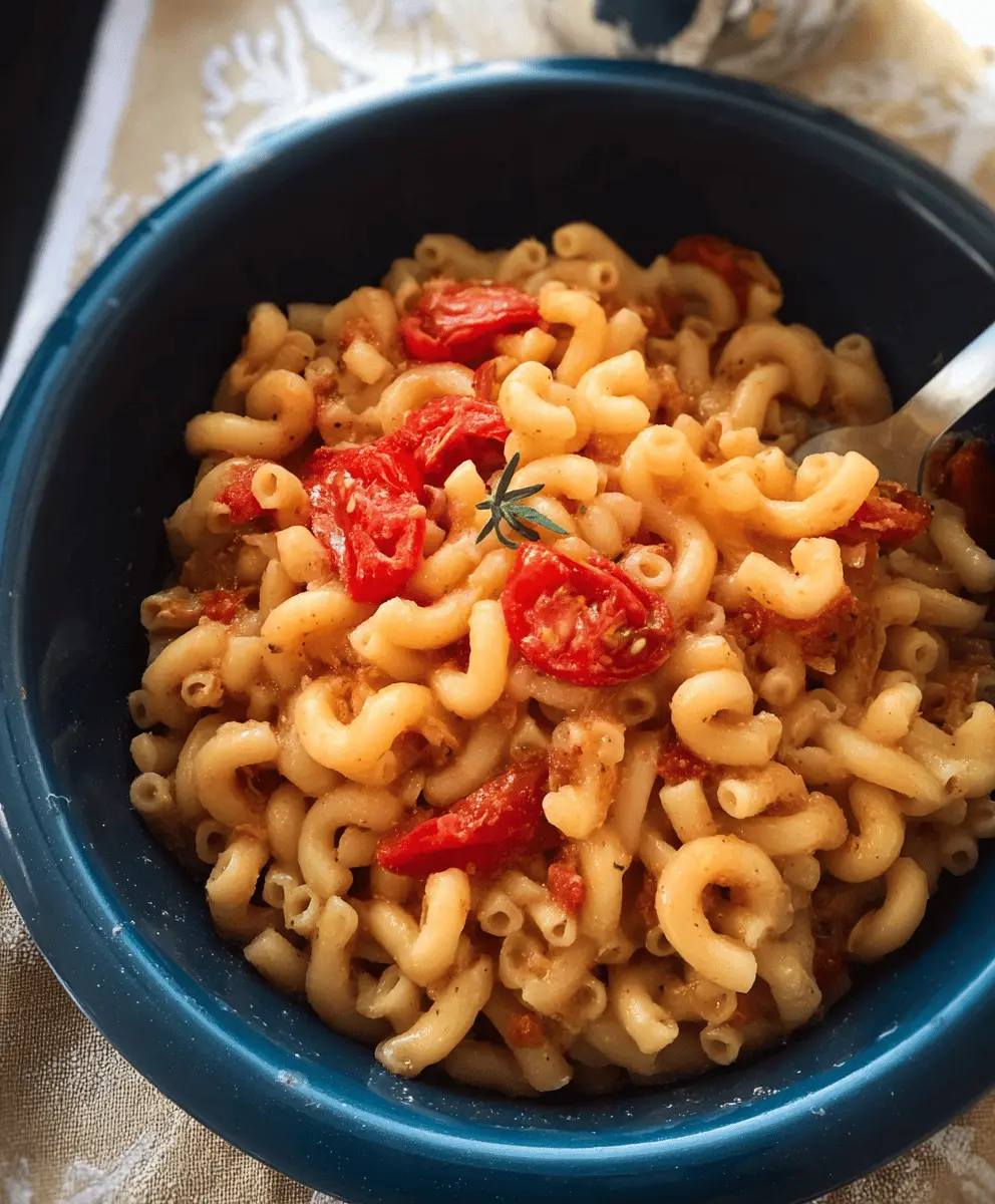 Easy Macaroni and Tomatoes Recipe for Comfort Food