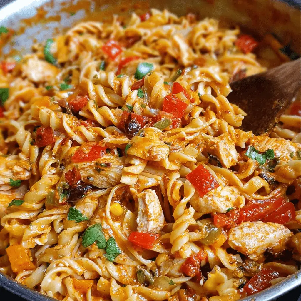 Easy Mexican Chicken Pasta Recipe