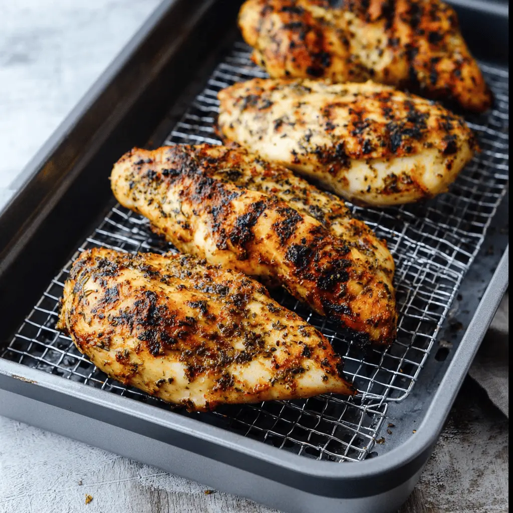 Easy Air Fryer Grilled Chicken Recipe