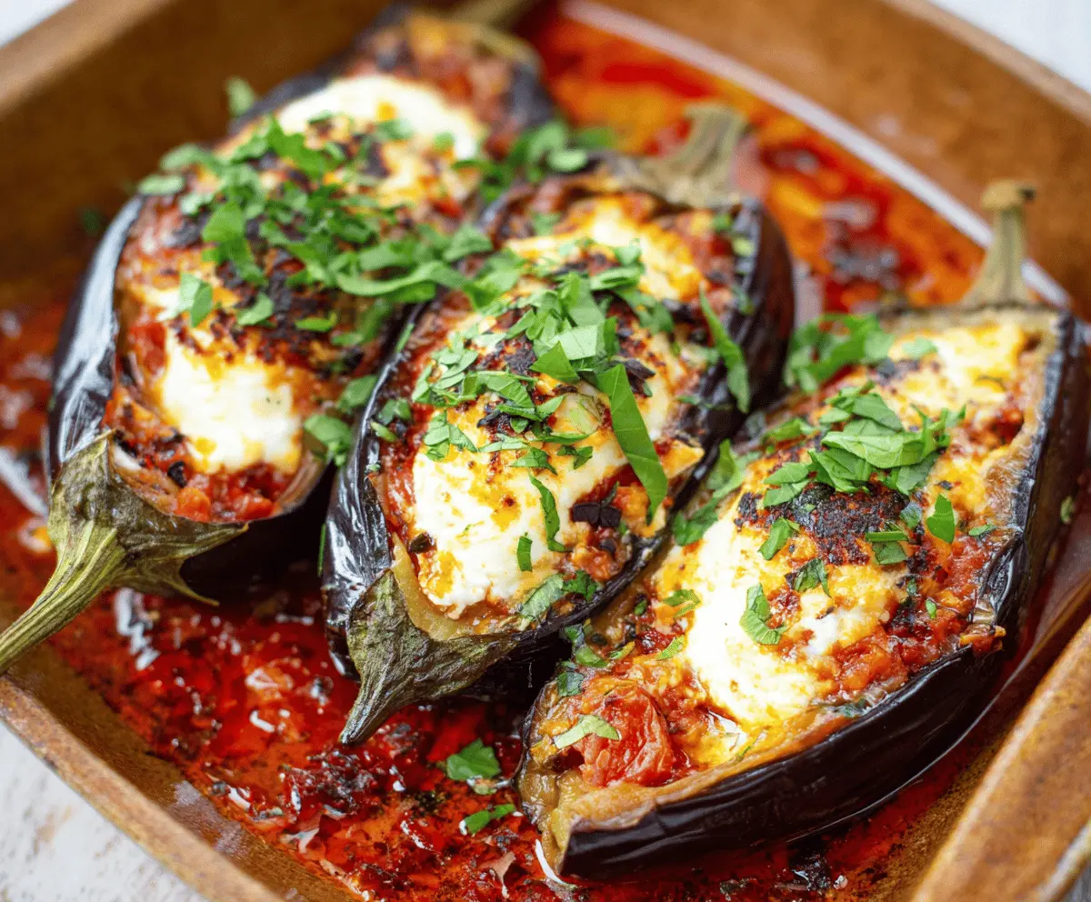 Easy and Delicious Stuffed Eggplant Recipe