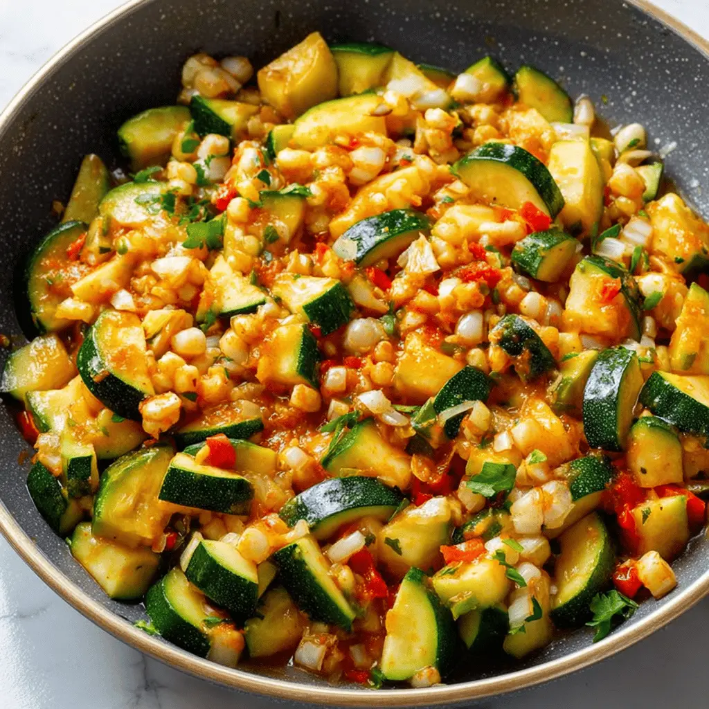 Easy Calabacitas Recipe with Fresh Veggies