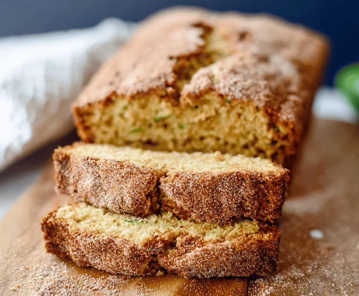 Moist Snickerdoodle Zucchini Bread Recipe