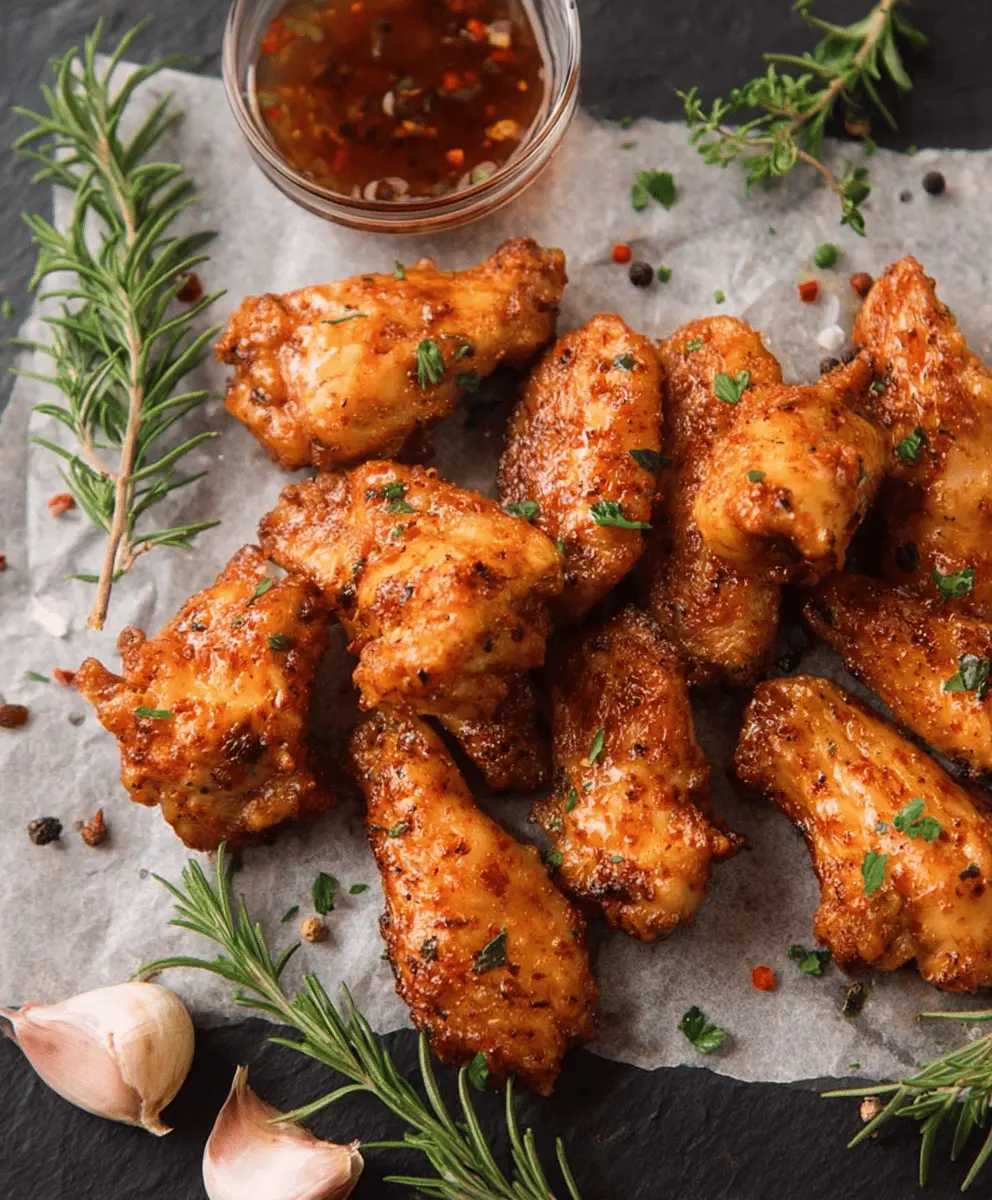 Easy Chicken Wing Marinade for Tender Flavor