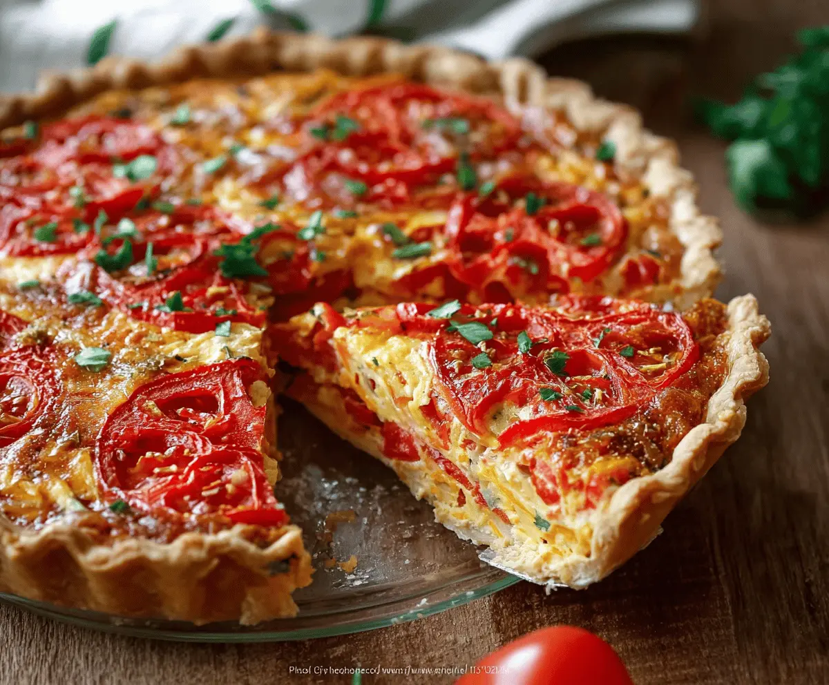 The Best Easy Tomato Pie Recipe