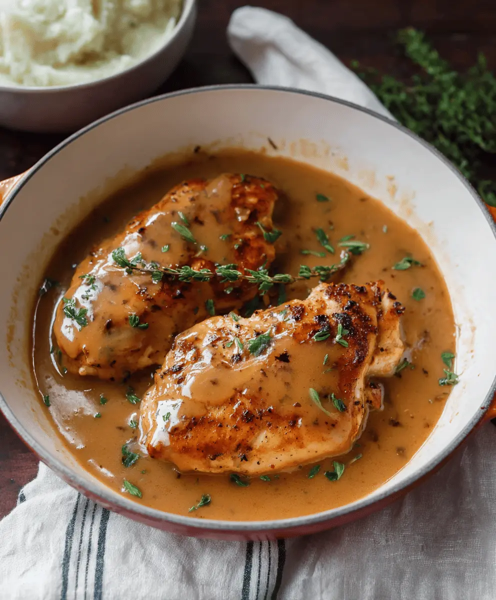 Comforting Homestyle Chicken and Gravy Recipe