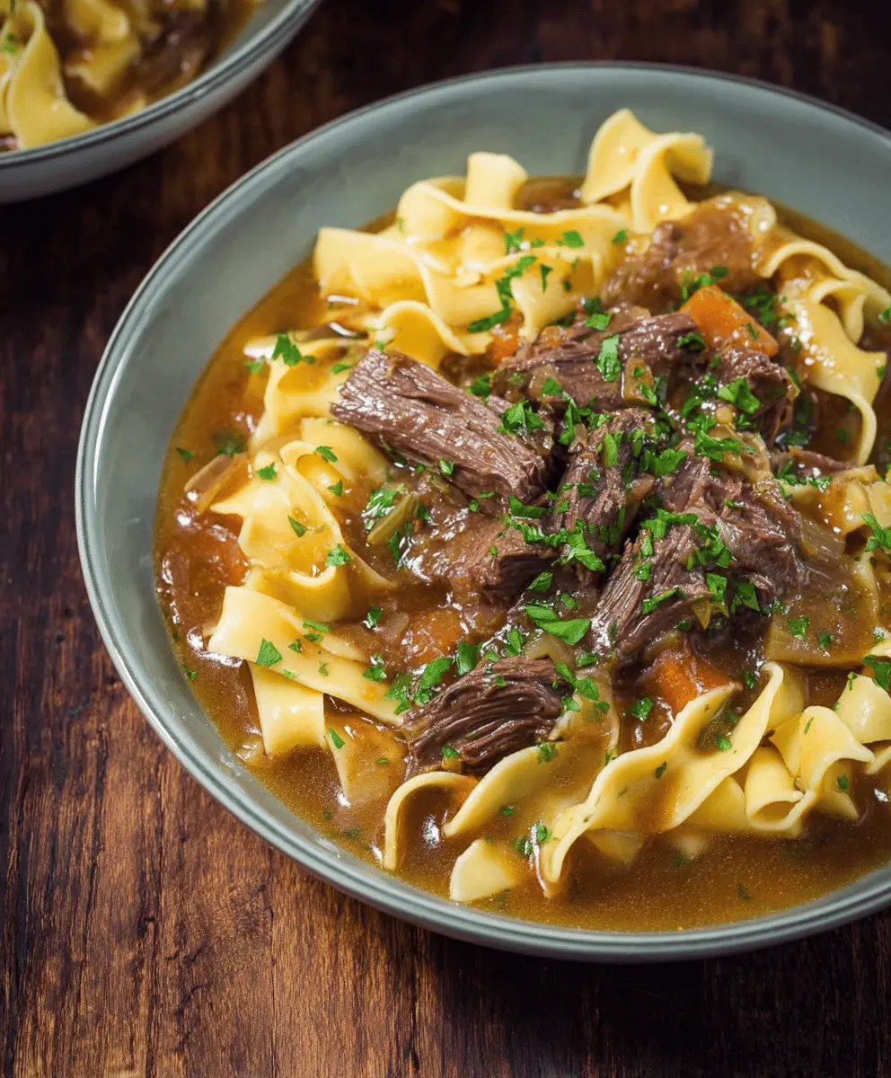 Grandma’s Classic Beef and Noodles Recipe