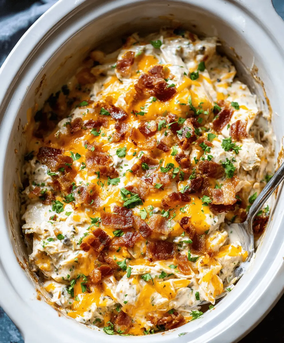 Easy Crockpot Crack Chicken Recipe for Busy Nights