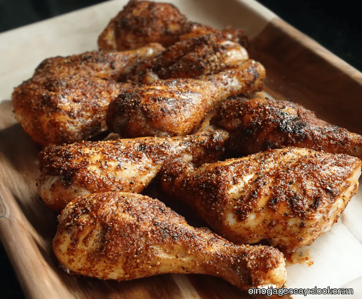 Juicy Grilled Chicken Legs Recipe