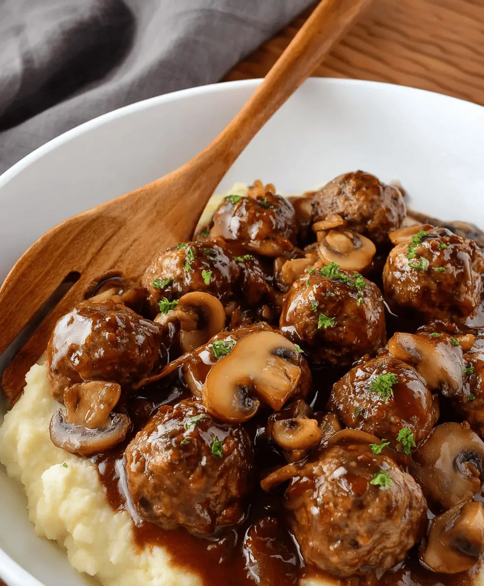 Easy Salisbury Steak Meatballs Recipe For Comfort Food Fans