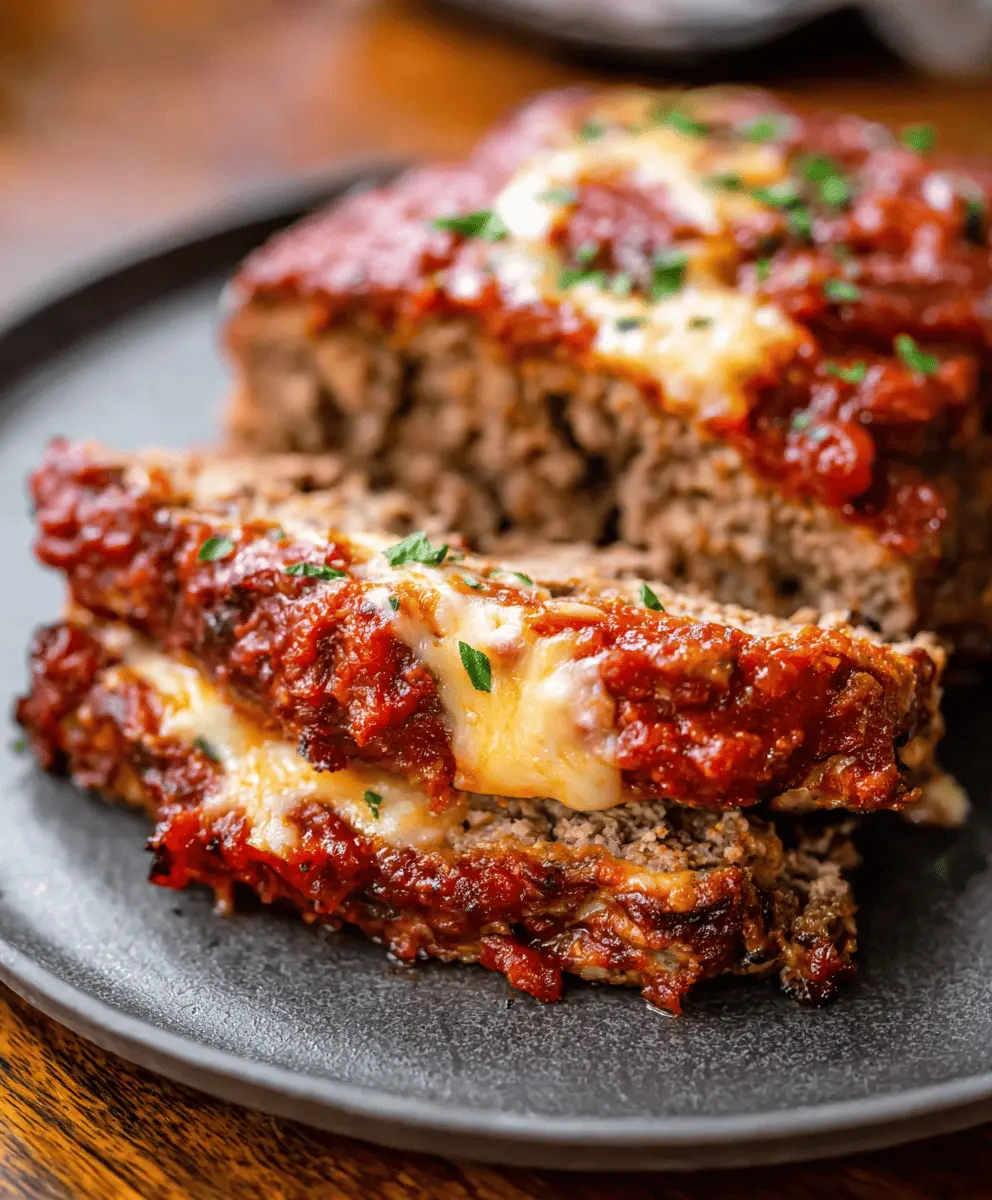 Easy Stuffed Italian Meatloaf Recipe