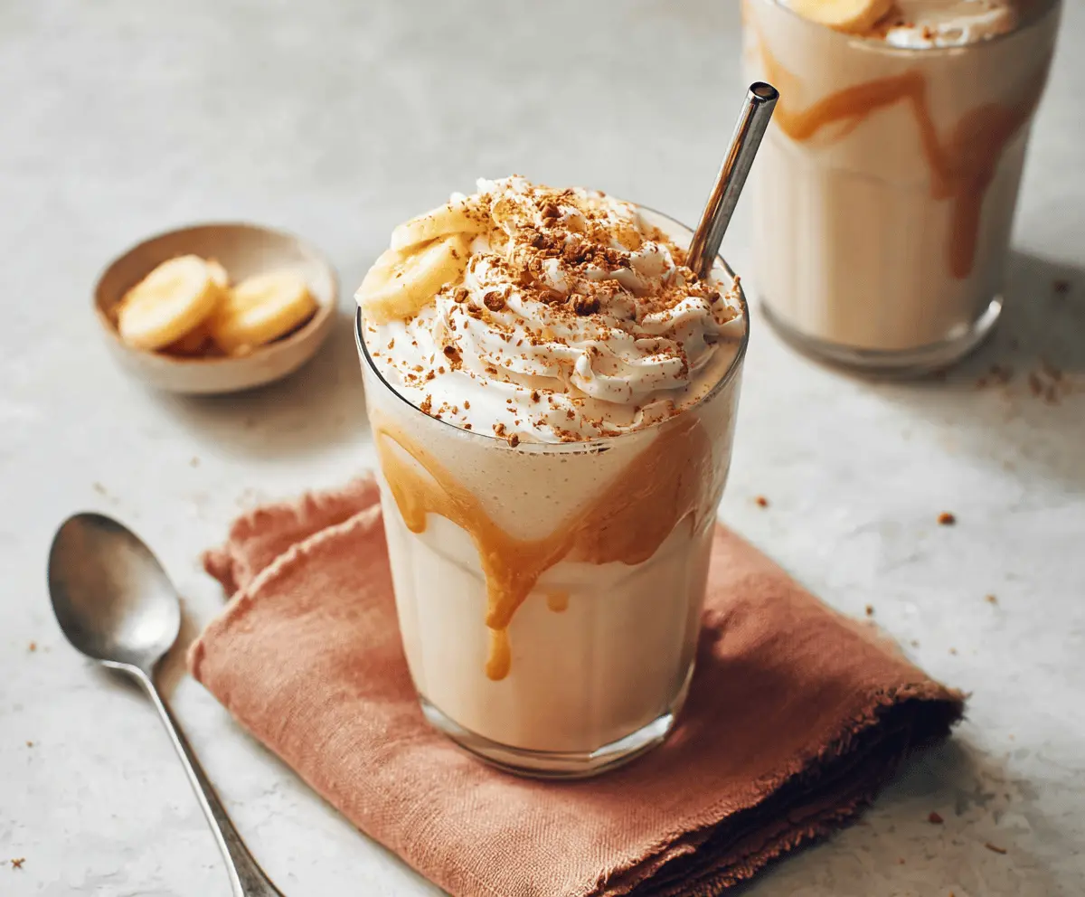 Gut Healthy Bananas Foster Smoothie Recipe