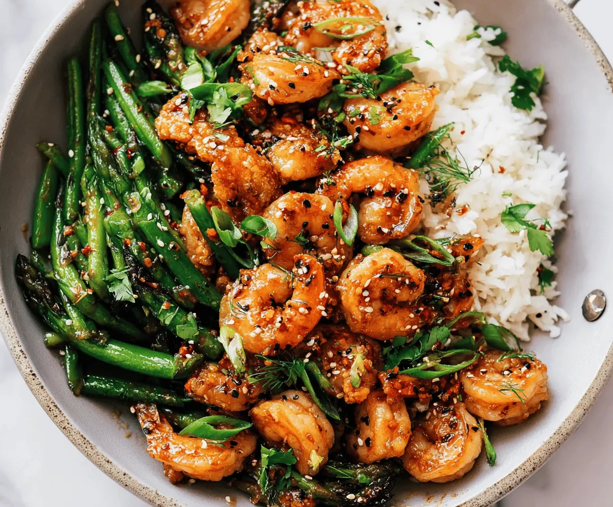 Easy Garlic Shrimp Stir Fry Recipe