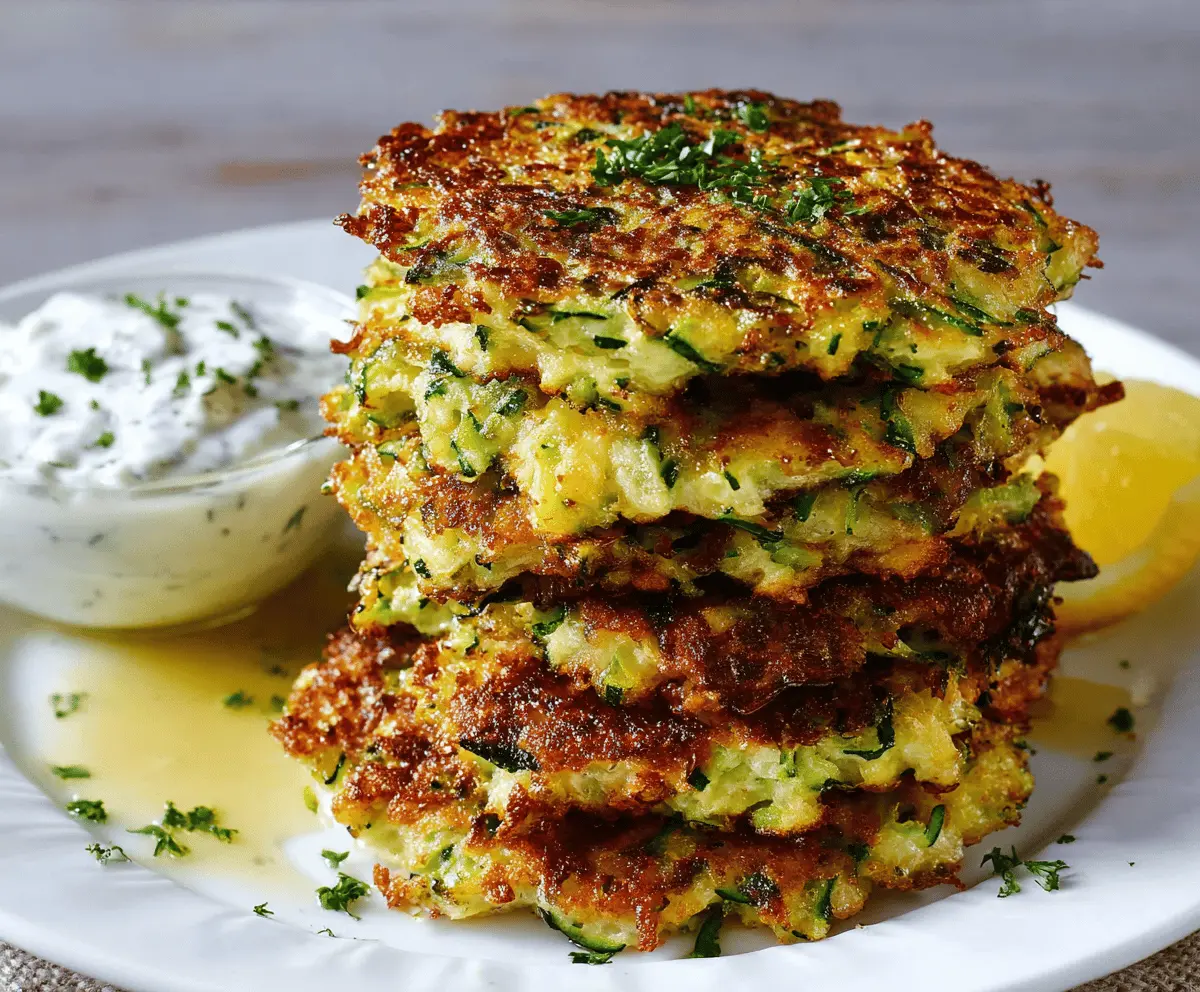 Healthy Zucchini Fritters Recipe for Easy Meals