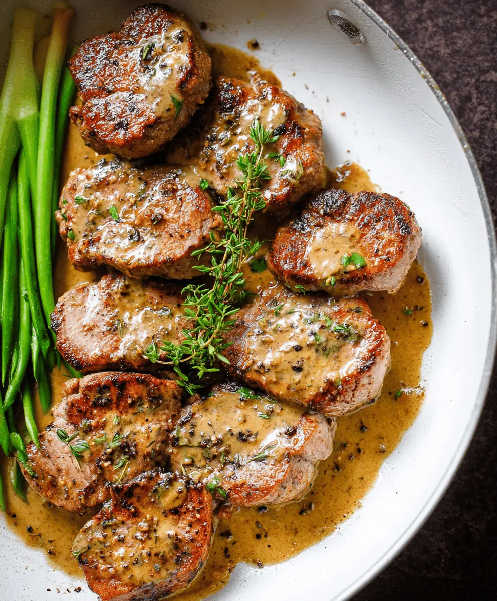 Easy Pork Medallions Recipe With Garlic Butter
