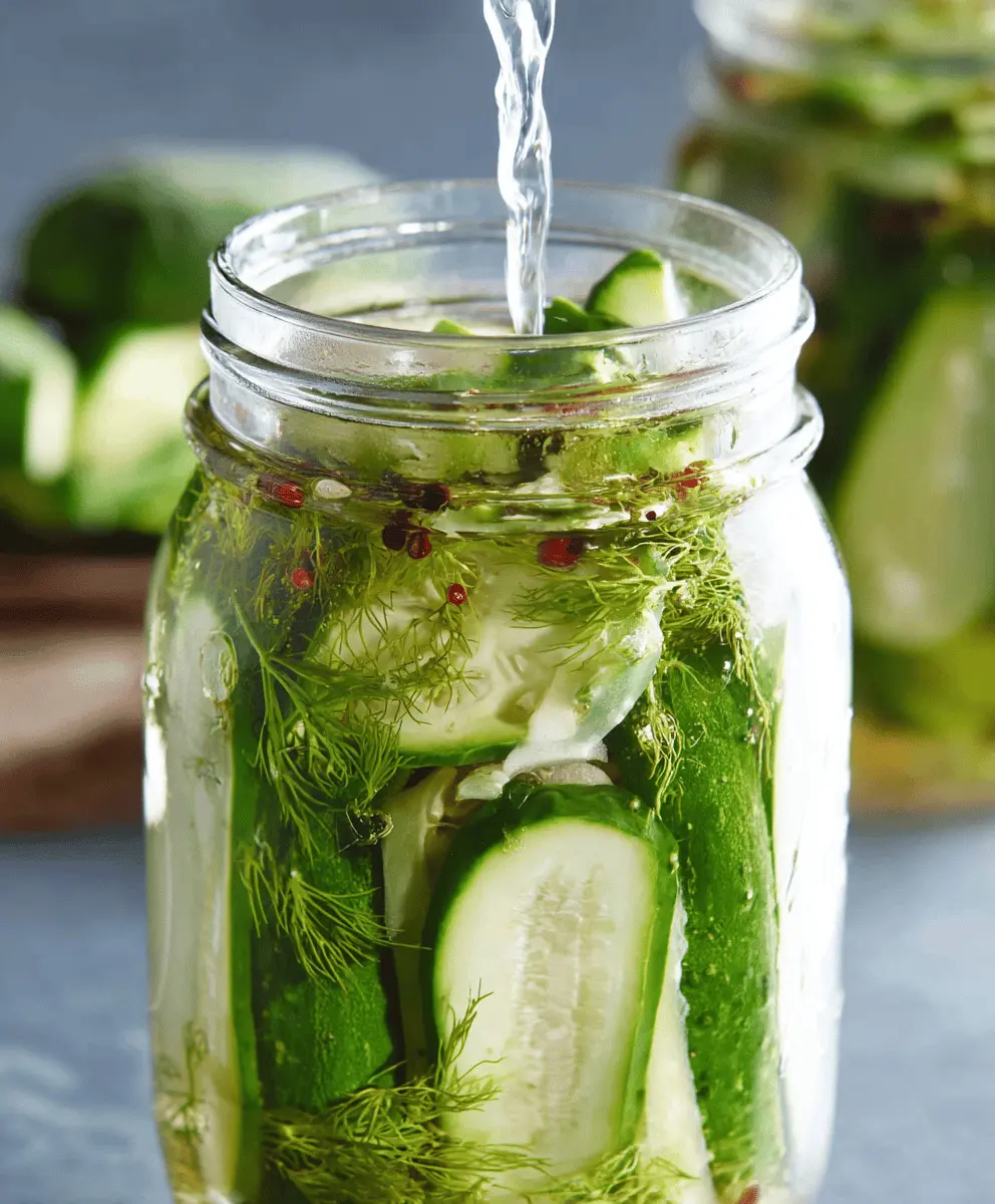 Easy Homemade Dill Pickles Recipe for Beginners
