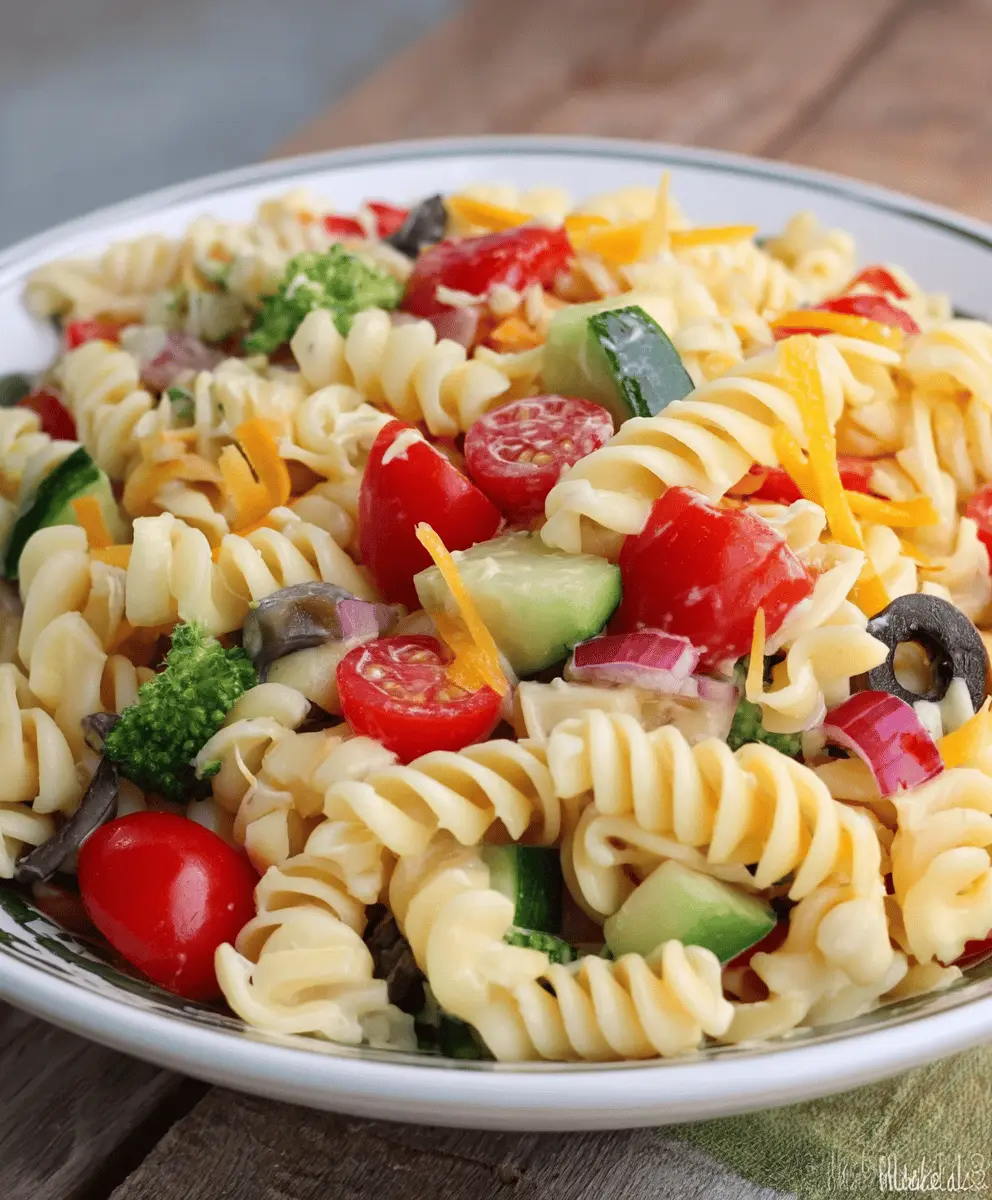 Easy Pasta Salad Recipe for Quick Lunch