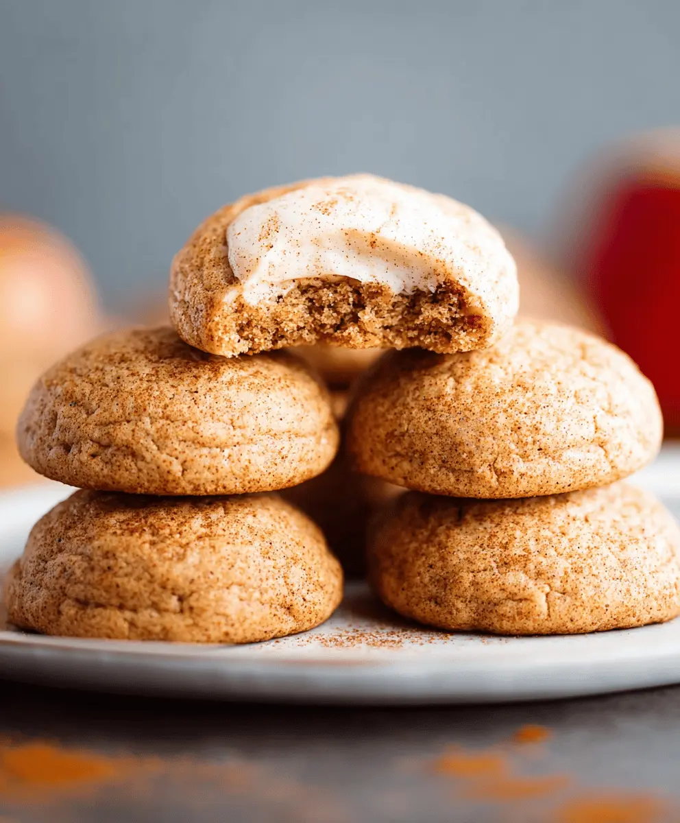 Soft Cinnamon Applesauce Cookies Recipe