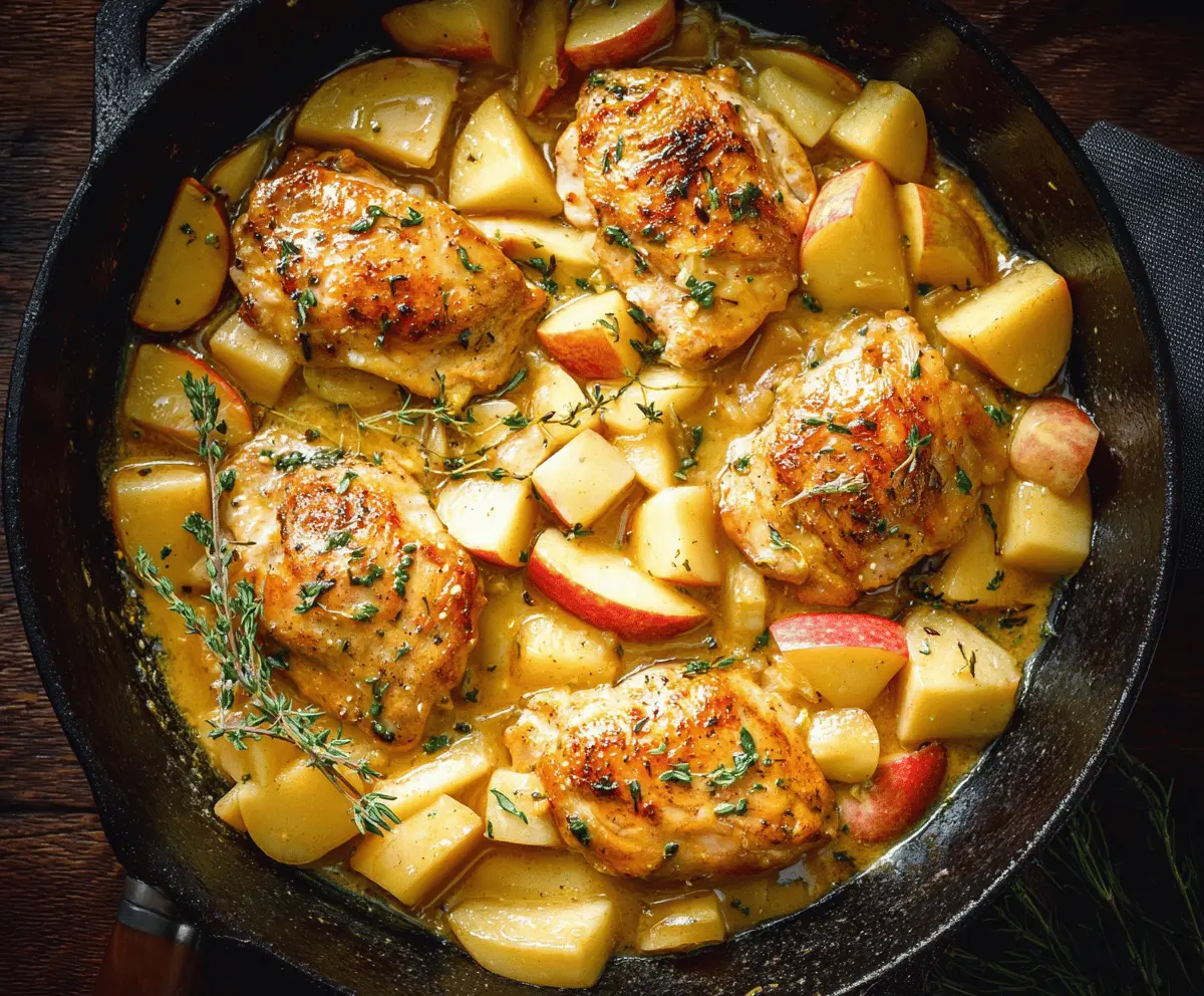 Apple Chicken Skillet