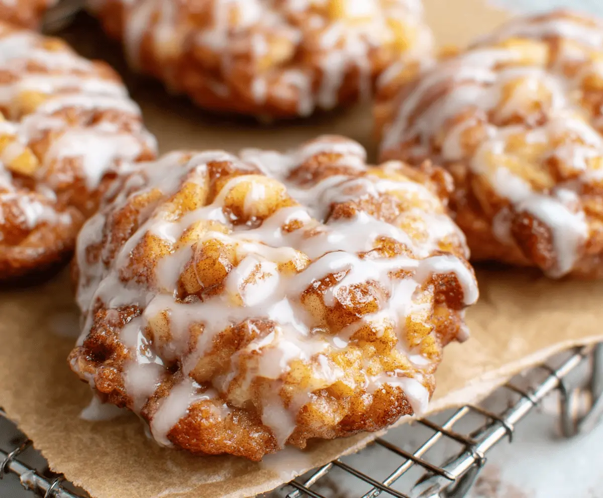 Baked Apple Fritters