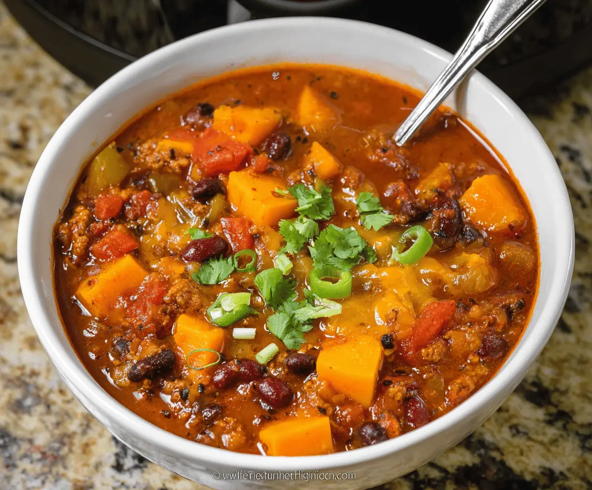 Butternut Squash Chili