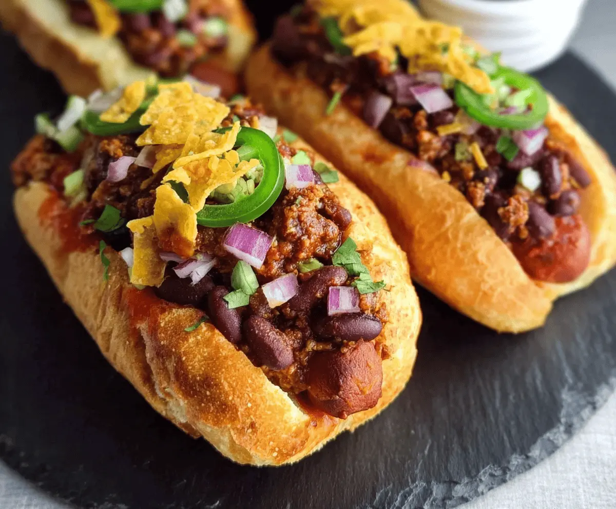 Chipotle Chili Dogs