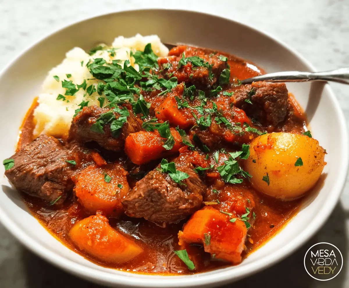 Cozy Stove Top Beef Stew