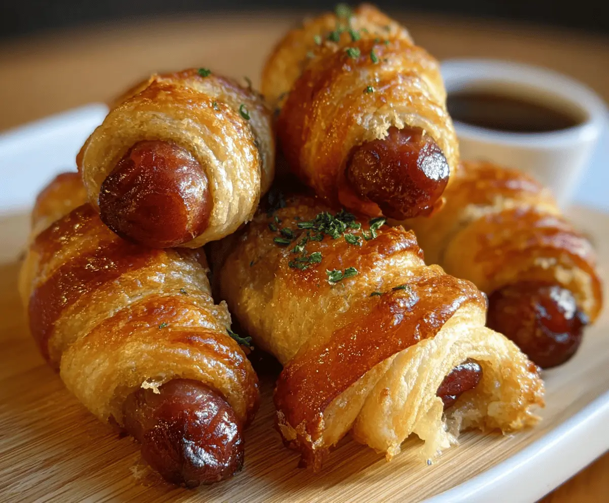 Crispy Pigs in a Blanket