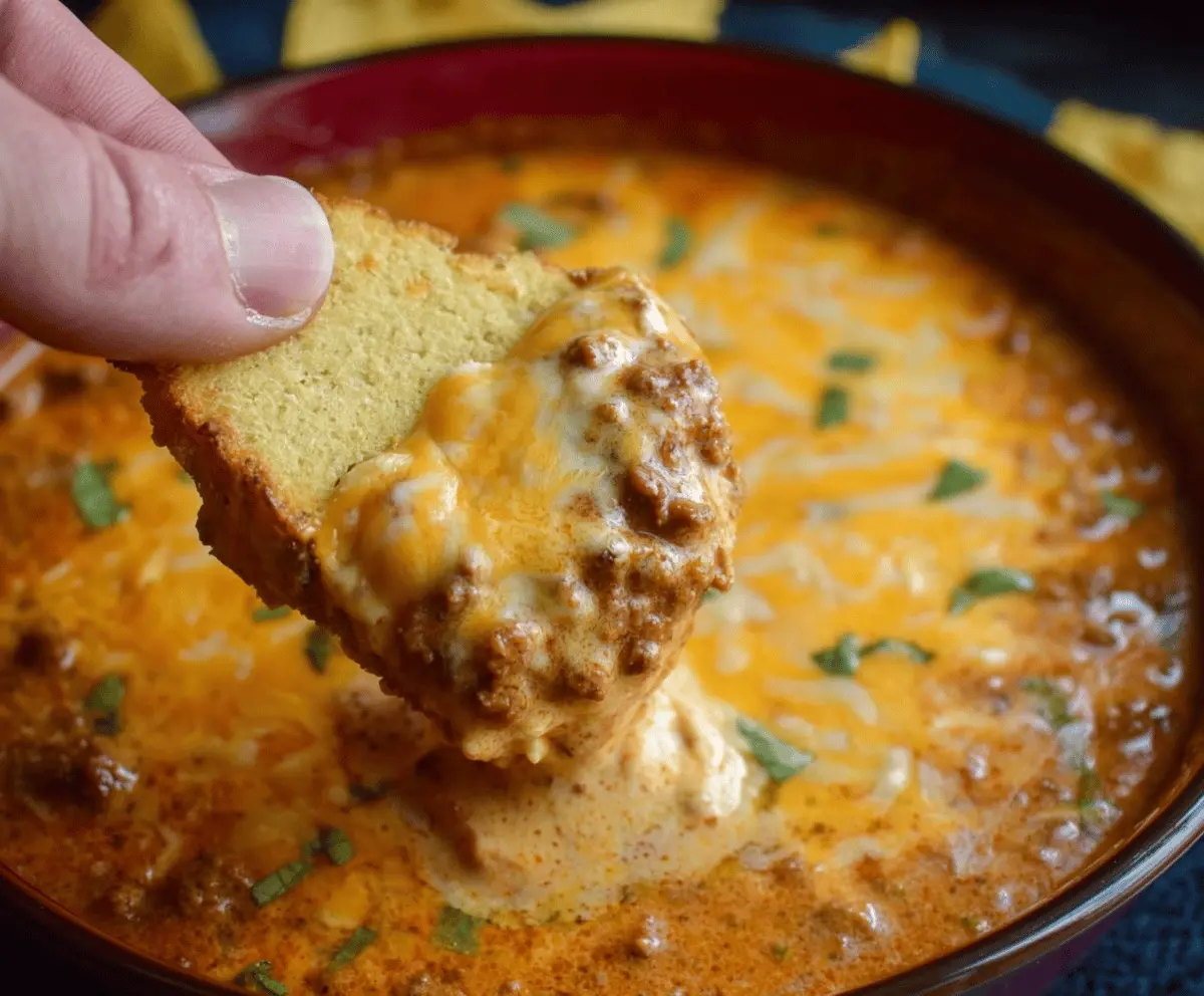 Crock Pot Chili Cheese Dip