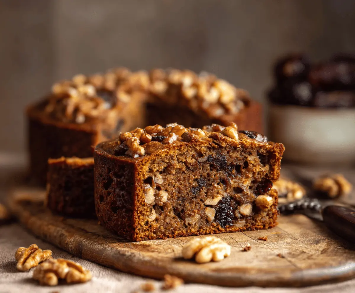 Date & Walnut Tea Cake