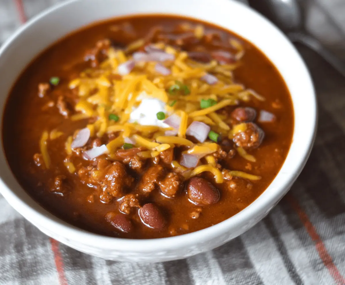 Delicious Texas Roadhouse Chili