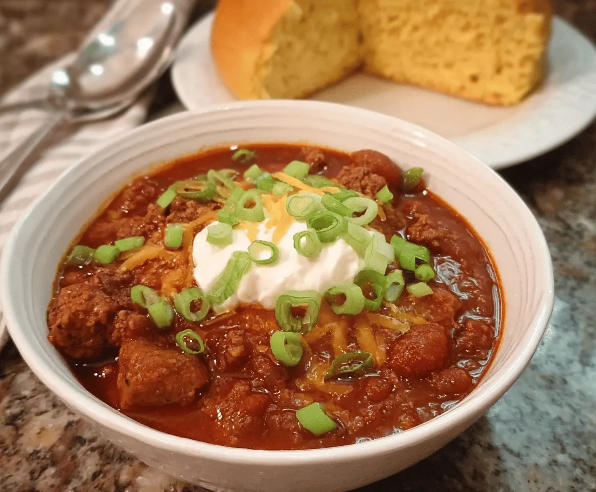 Instant Pot Sweet and Spicy Chili 