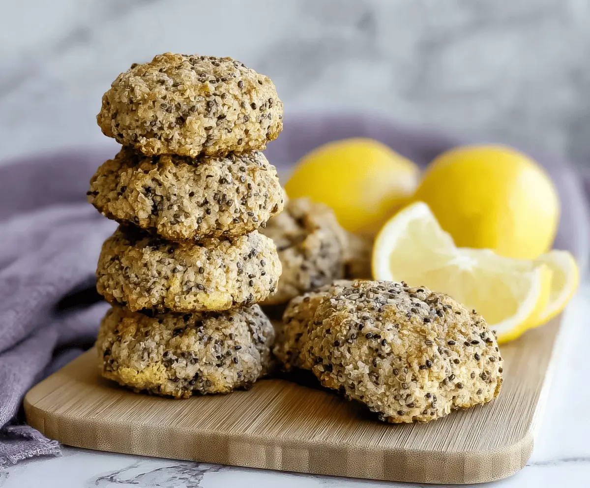 Lemon Chia Breakfast Cookies