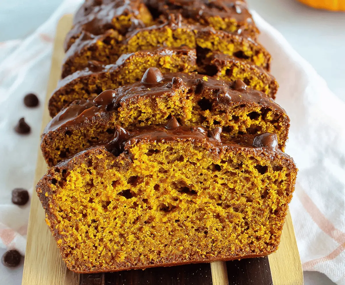Low Calorie Pumpkin Bread