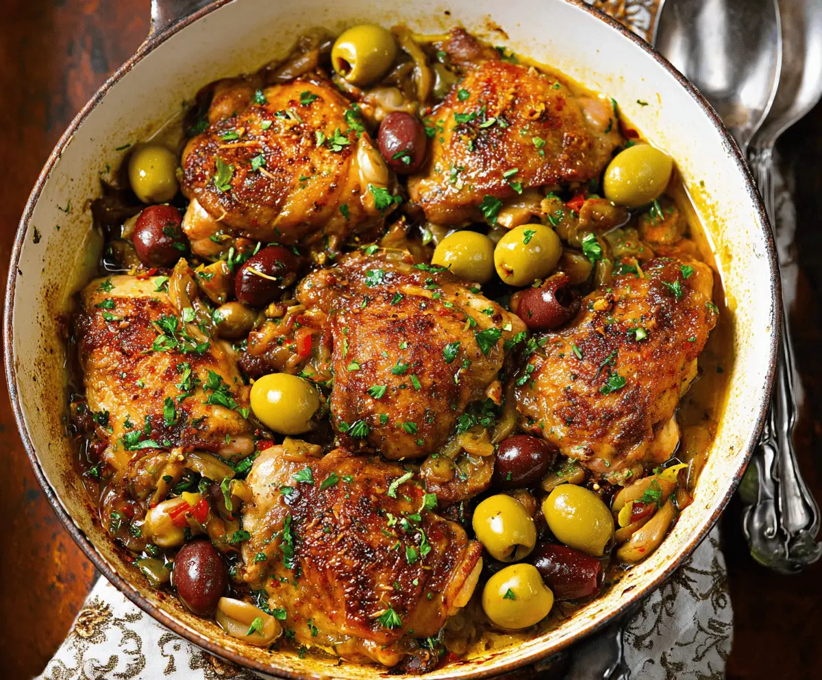 Crazy Good Chicken & Olives