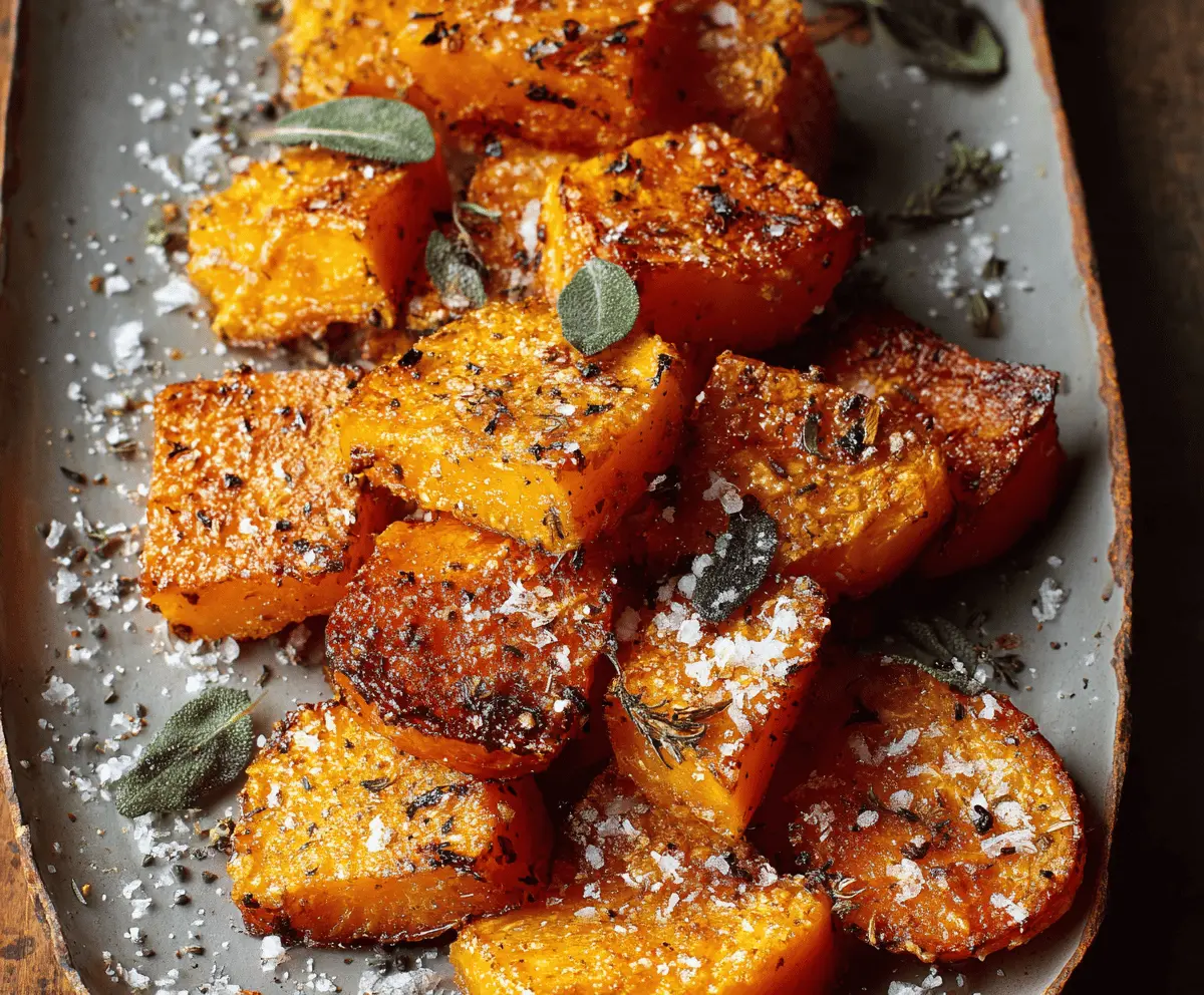 Crispy Butternut Squash