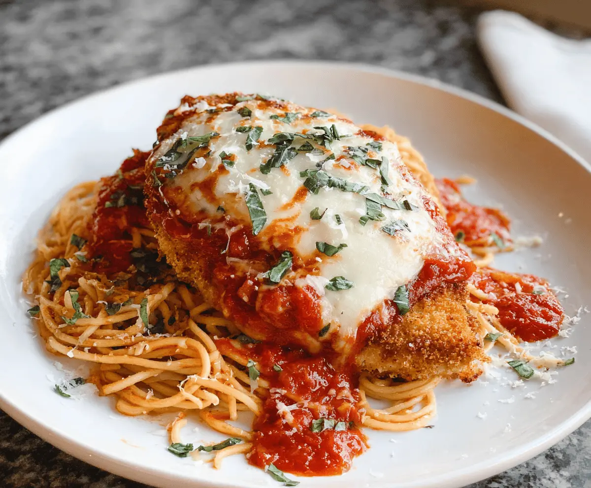 Easy Chicken Parm Recipe