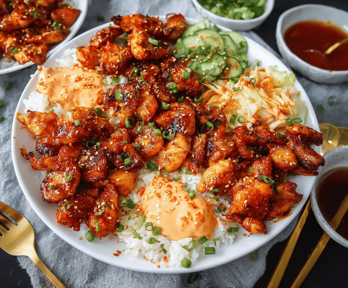 Delicious Gochujang Honey Shrimp served with vibrant vegetables on a plate, showcasing a spicy-sweet Asian-inspired seafood dish