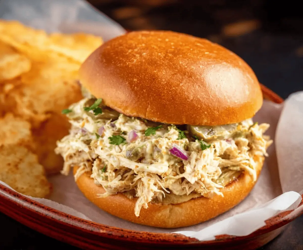 Ohio Shredded Chicken Sandwich